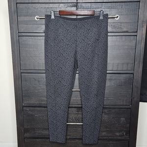 Gray and Black slack leggings